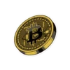 Bitcoin Gold Coin Sticker