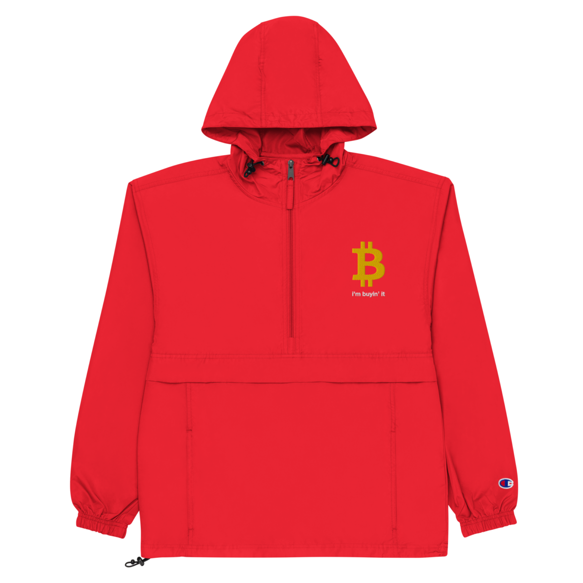 Bitcoin: I'm Buyin' It Champion Packable Jacket