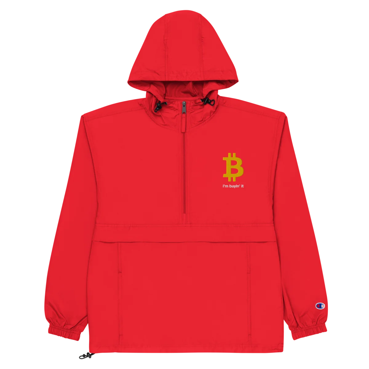 Bitcoin: I’m Buyin’ It Champion Packable Jacket - Image 4