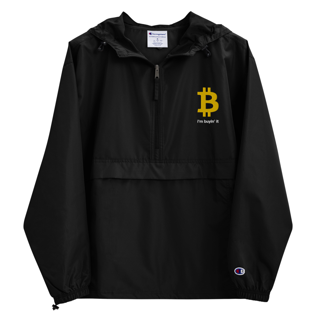 Bitcoin: I'm Buyin' It Champion Packable Jacket