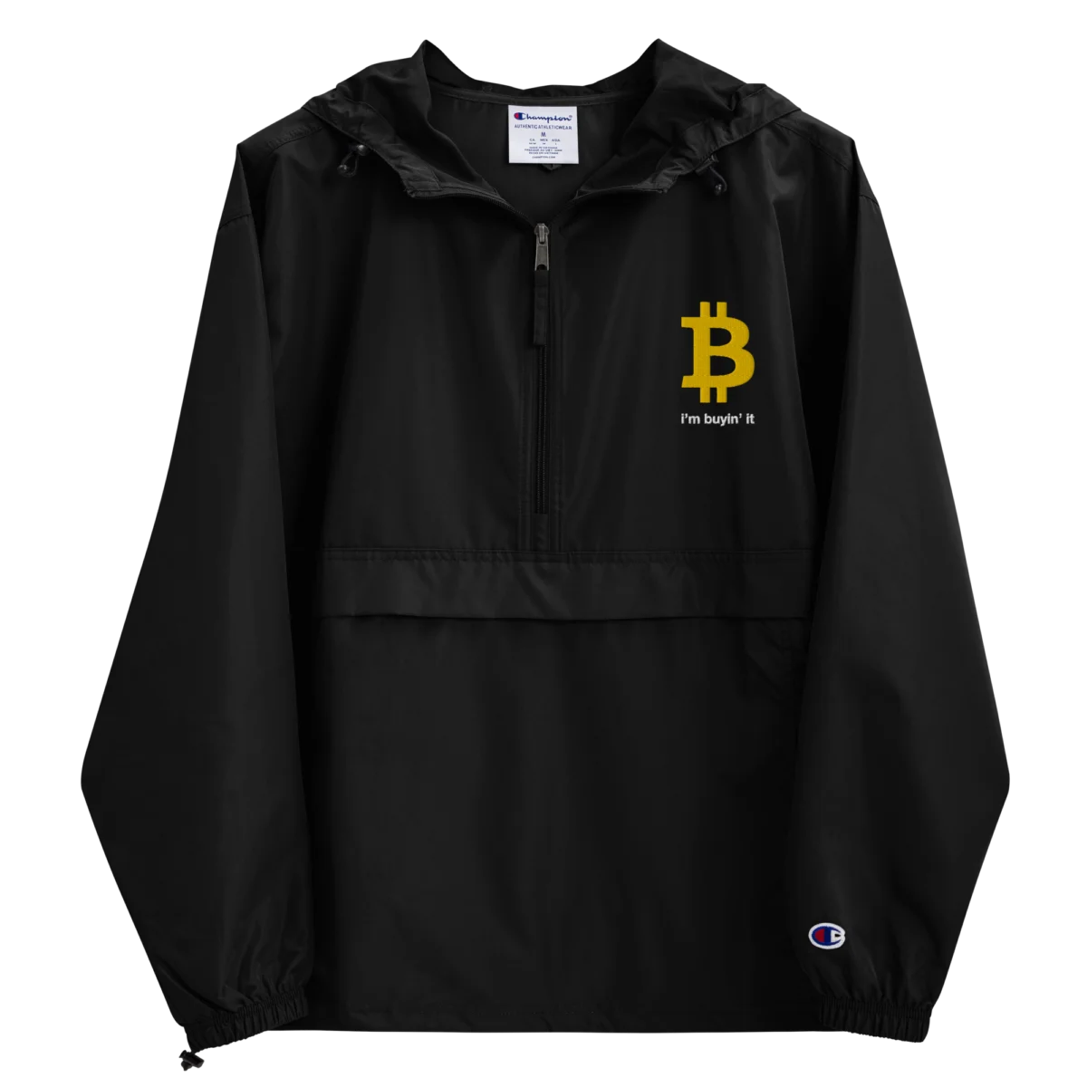 Bitcoin: I’m Buyin’ It Champion Packable Jacket - Image 5