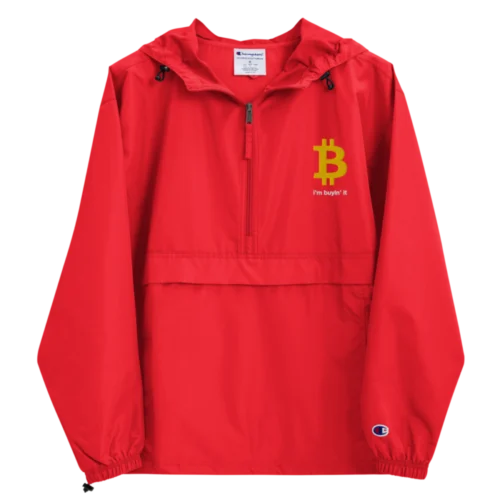 Bitcoin: I’m Buyin’ It Champion Packable Jacket