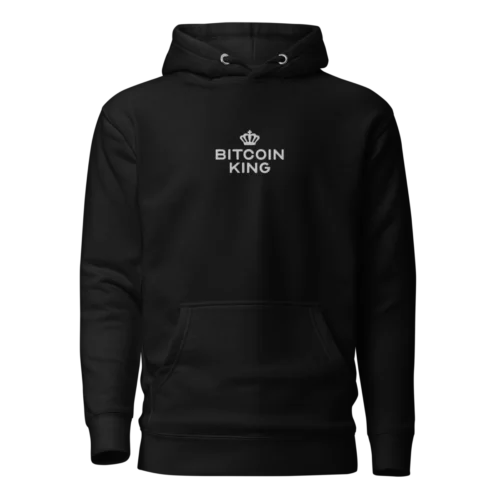 Bitcoin King (Embroidery) Hoodie