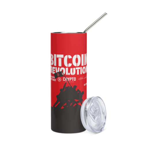 Bitcoin Revolution Stainless Steel Tumbler