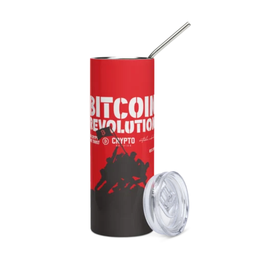 Bitcoin Revolution Stainless Steel Tumbler