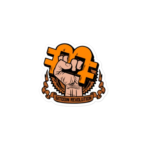 Bitcoin Revolution Sticker