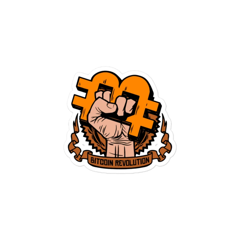 Bitcoin Revolution Sticker