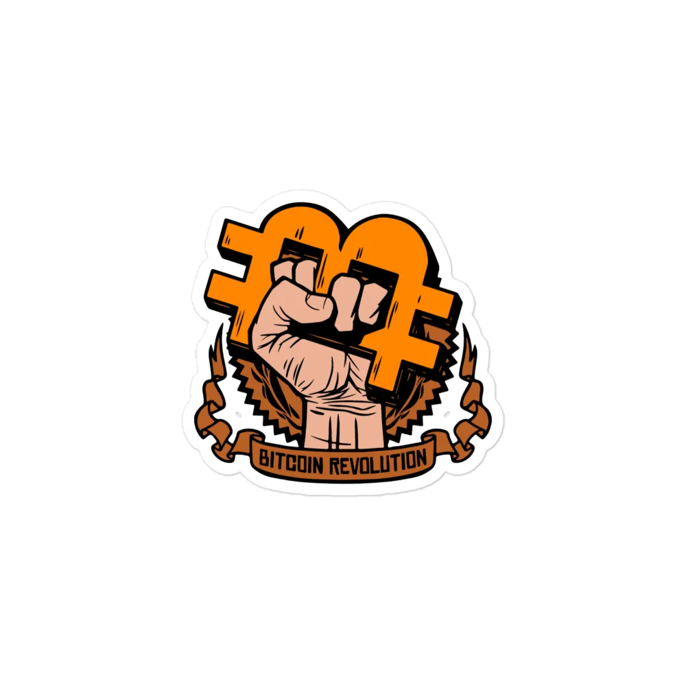 Bitcoin Revolution Sticker