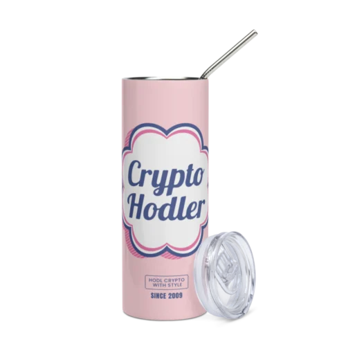 Crypto Hodler Stainless Steel Tumbler