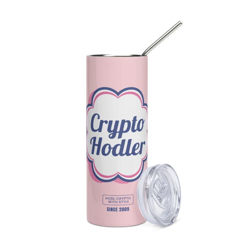 Crypto Hodler Stainless Steel Tumbler