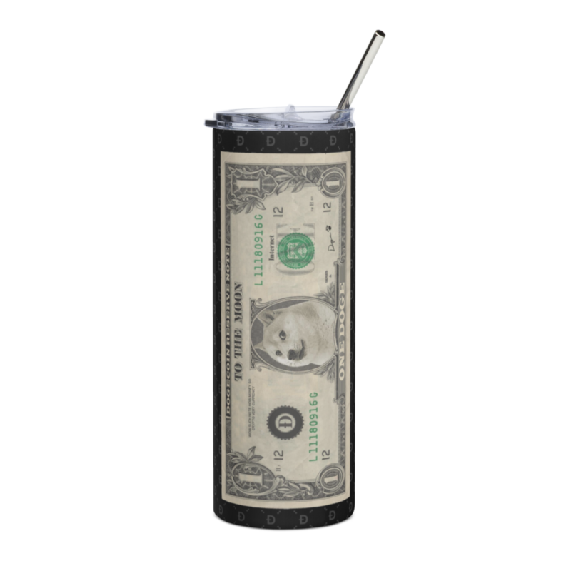 Dogecoin Stainless Steel Tumbler