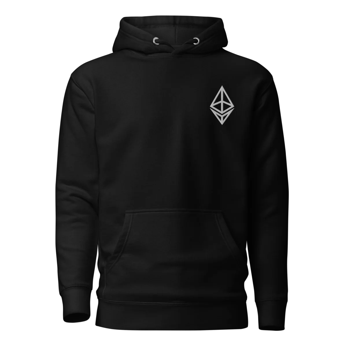 Ethereum Outline Logo (Embroidery) Hoodie