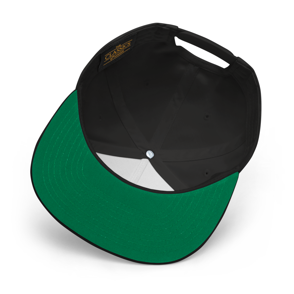 flat bill cap black product details 63172f07d8bfc - Exodus Snapback Hat
