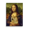 Le Mona Lisa x Doge Much Wow Poster