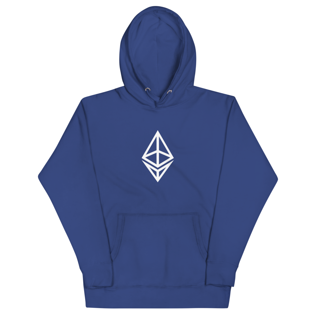 unisex premium hoodie team royal front 631f2fd85e8a2 - Ethereum Outline Logo Hoodie