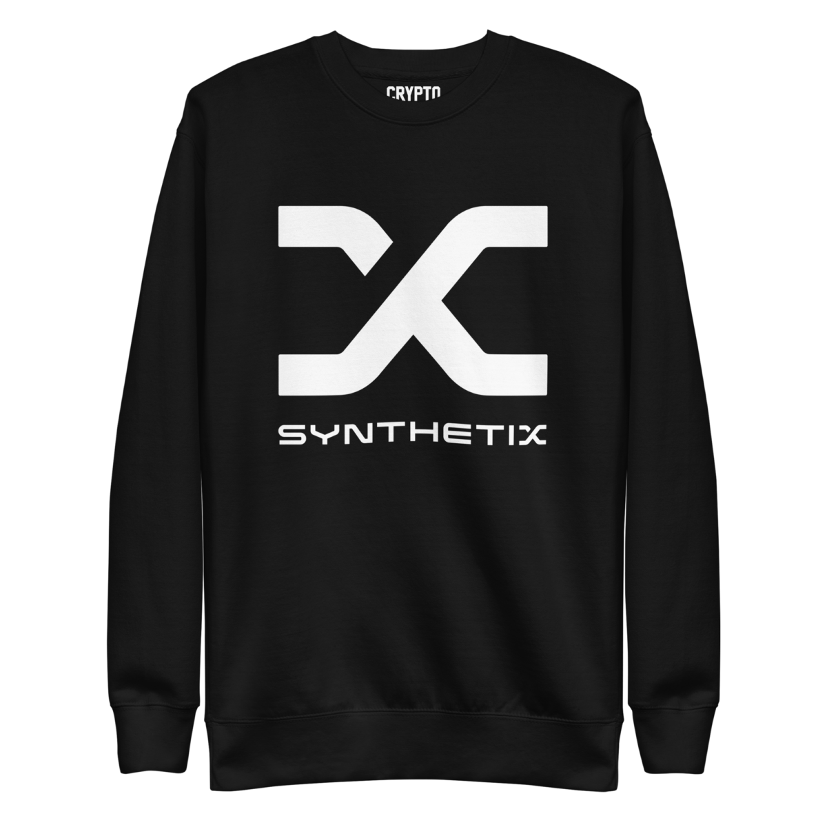 unisex premium sweatshirt black front 631a0d11d9643 - Synthetix SNX Sweatshirt