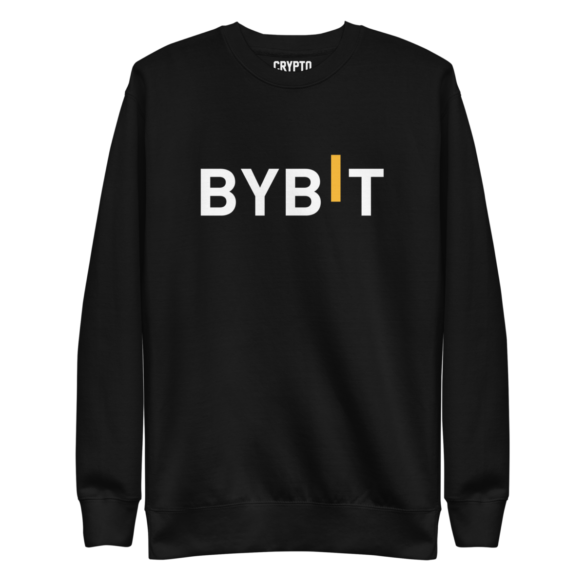 unisex premium sweatshirt black front 6321d2b440b09 - Bybit Sweatshirt