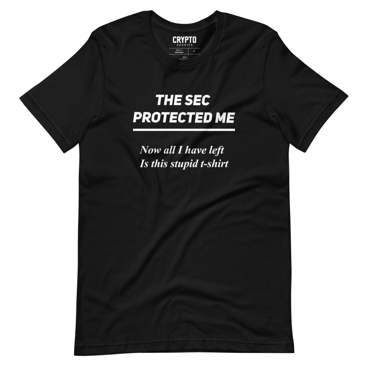 unisex staple t shirt black front 631388c2ac24e - The SEC Protected Me T-Shirt