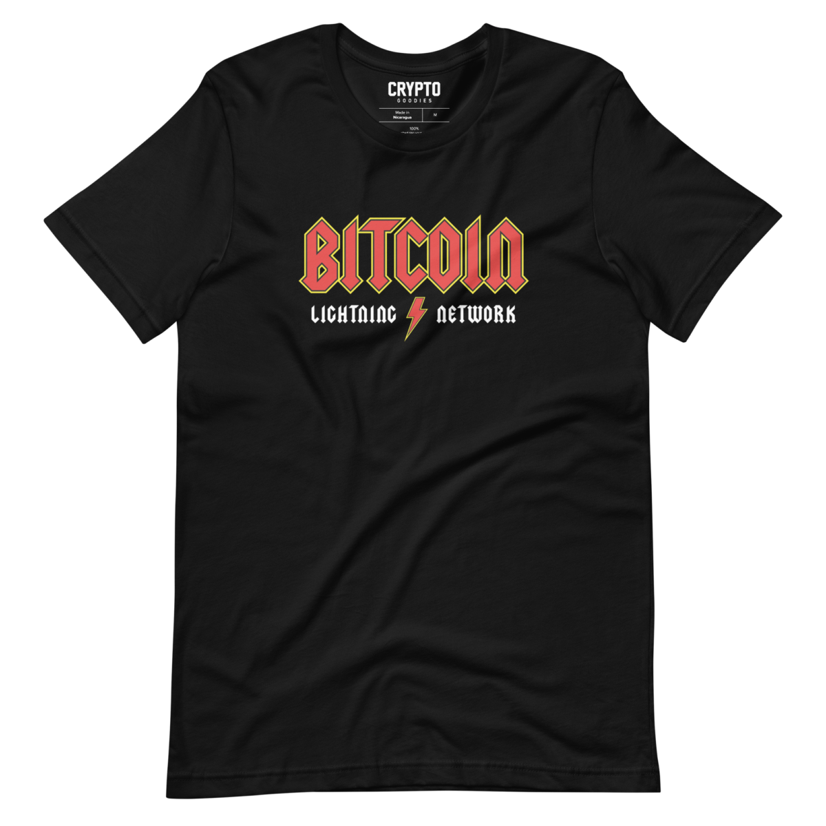 unisex staple t shirt black front 6330ad170098f - Bitcoin Lightning Network