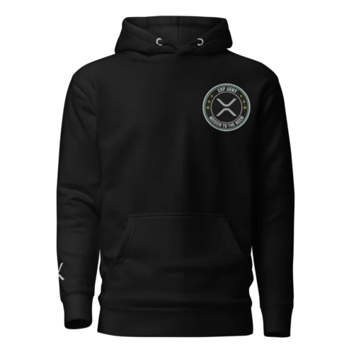 XRP Army: Mission to the Moon (Embroidery) Hoodie