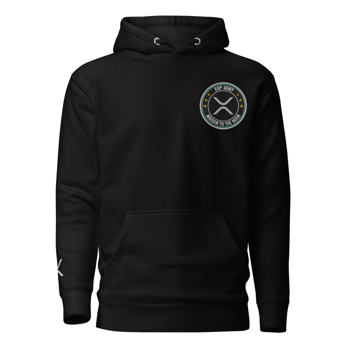XRP Army: Mission to the Moon (Embroidery) Hoodie