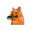 Zombie Doge Sticker