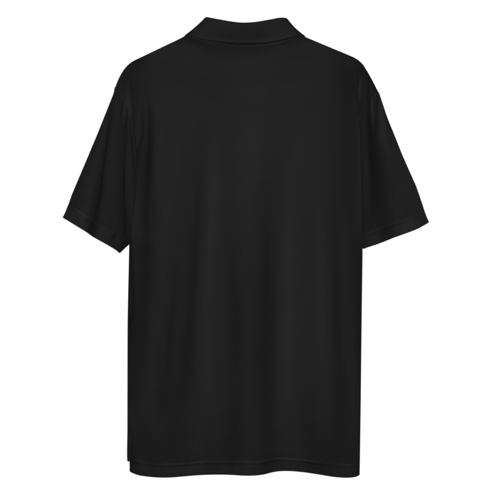 adidas performance polo shirt black back 634ad33eae4b2 - XRP USA Flag Adidas Performance Polo Shirt