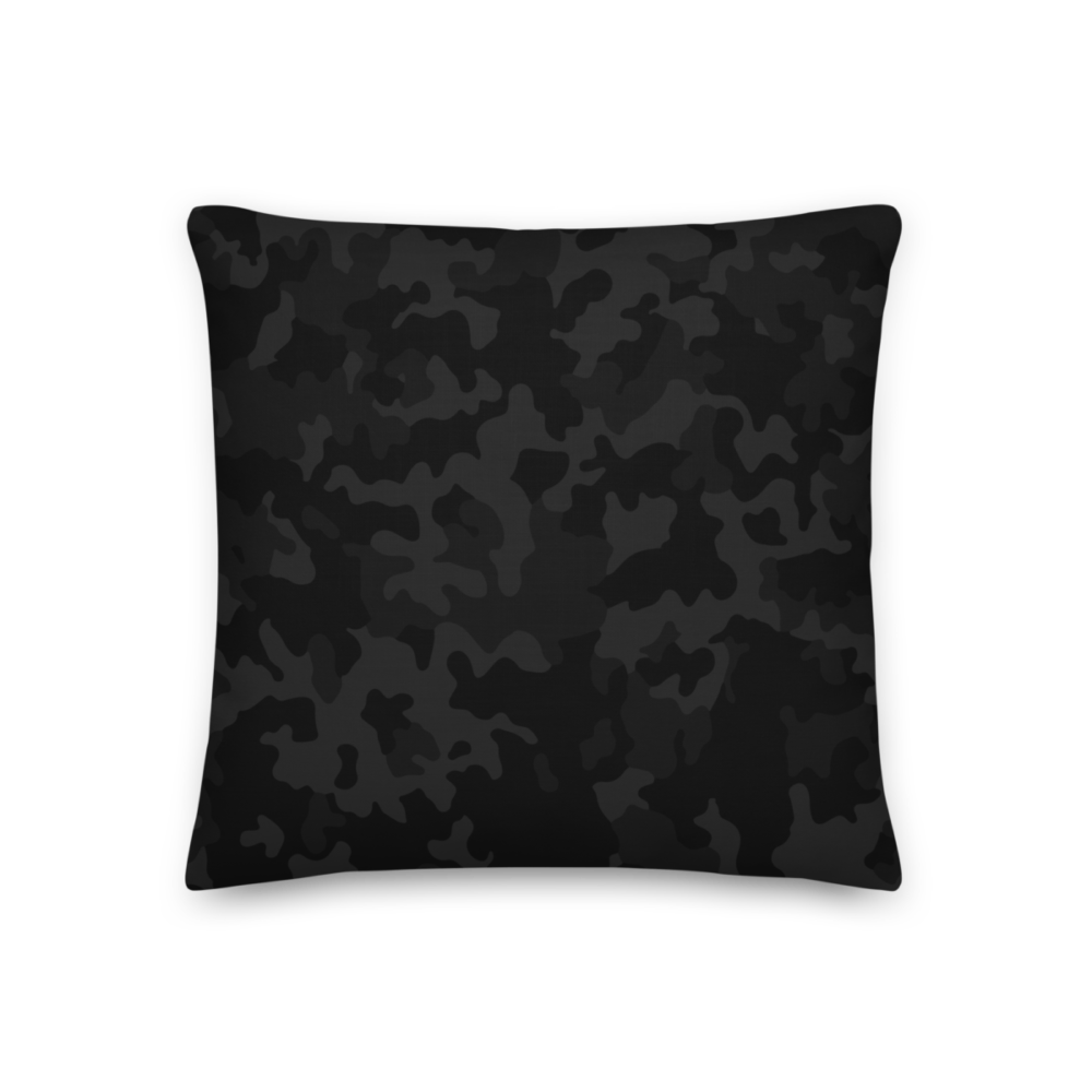 all over print premium pillow 18x18 back 633e0950740f9 - Bitcoin Black Camouflage Premium Pillow