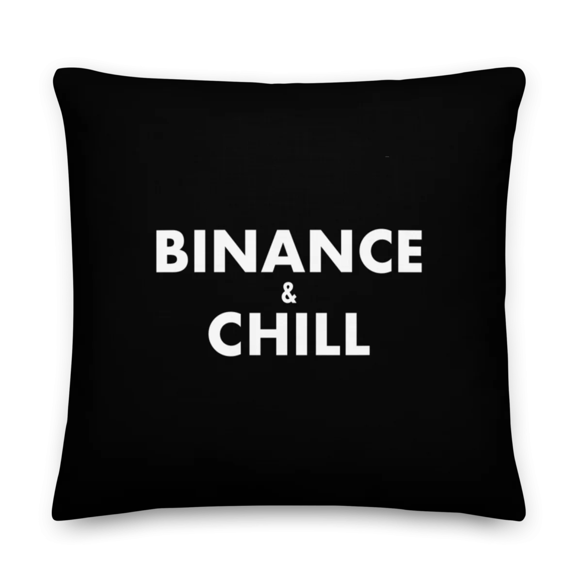 Binance & Chill Premium Pillow - Image 6