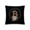 Bitcoin: Be My Valentine Premium Pillow