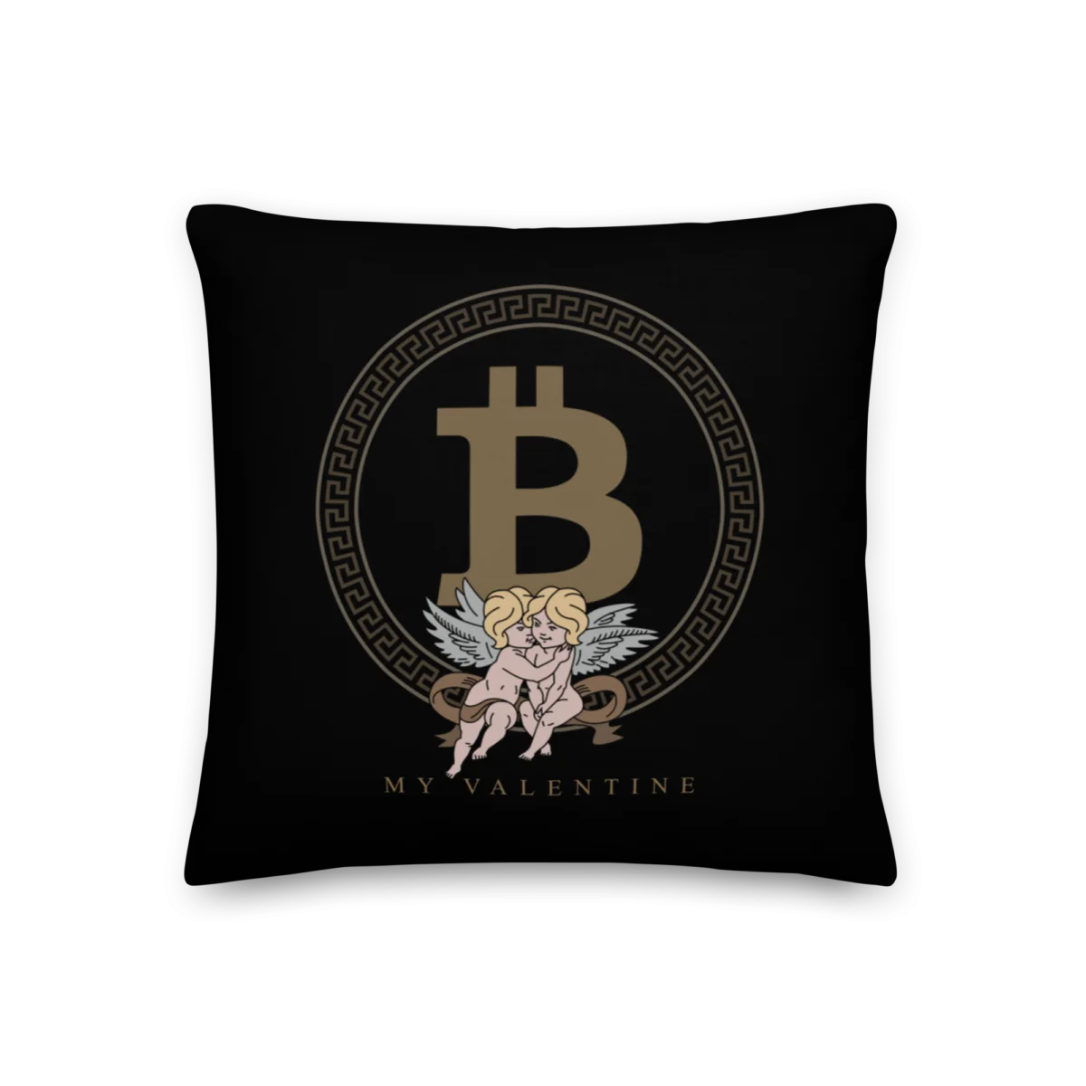 Bitcoin: Be My Valentine Premium Pillow - Image 3