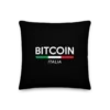 Bitcoin Italia Premium Pillow