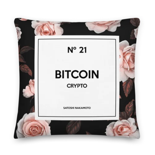 Bitcoin No. 21 Premium Pillow