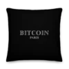 Bitcoin Paris Premium Pillow