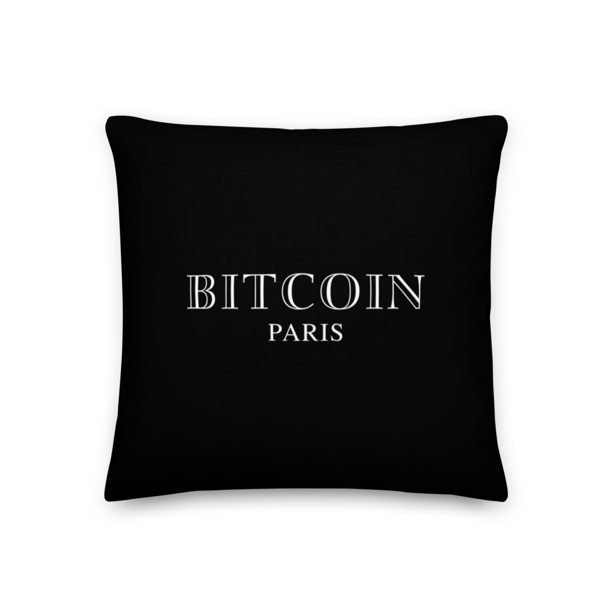 Bitcoin Paris Premium Pillow