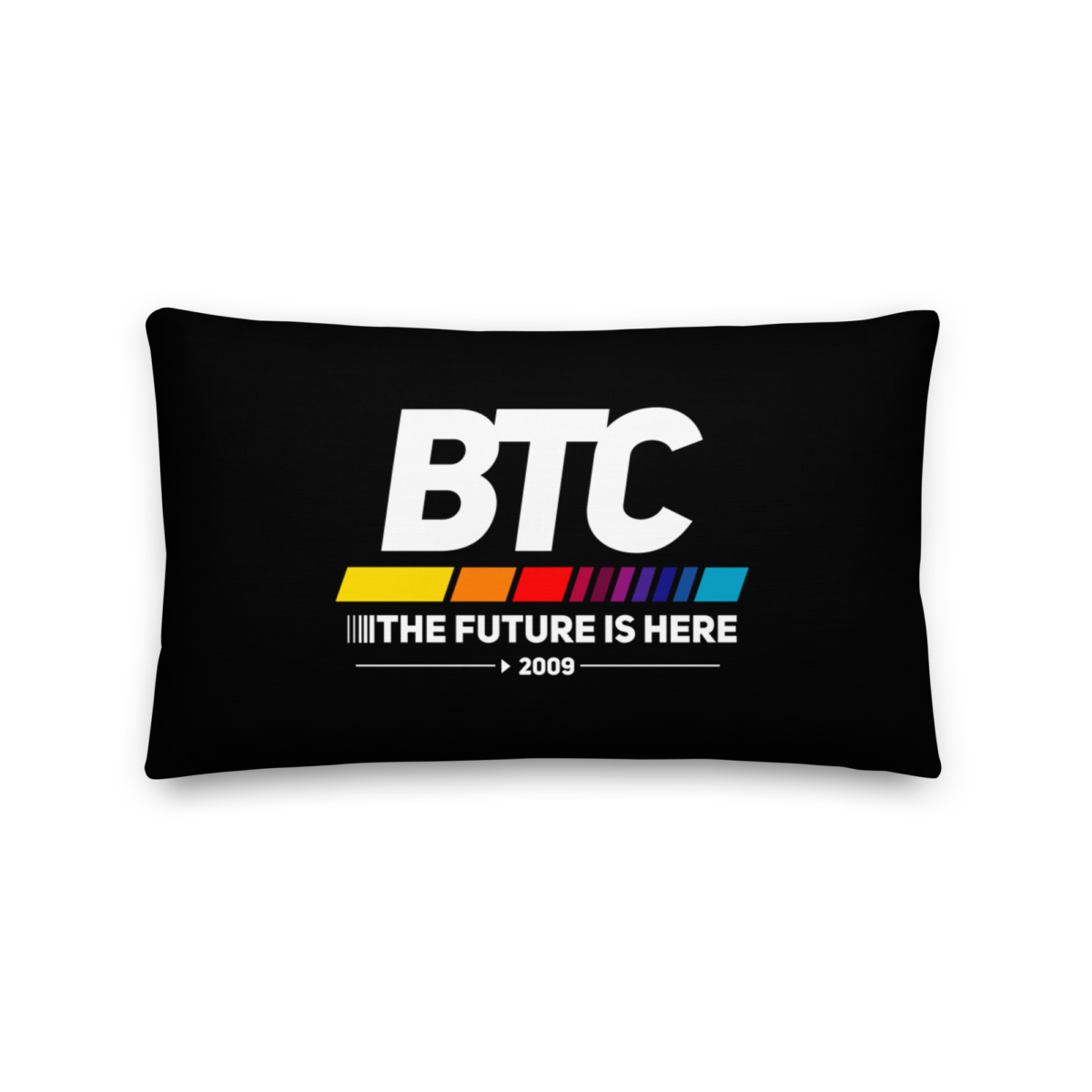 Bitcoin: The Future Is Here Premium Pillow