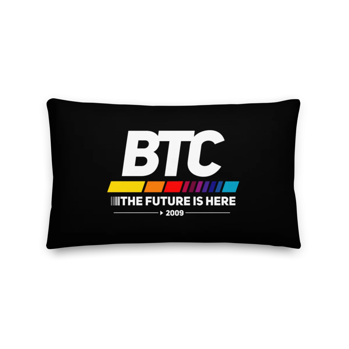 Bitcoin: The Future Is Here Premium Pillow - Image 4