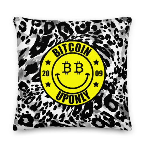 Bitcoin: Up Only Premium Pillow
