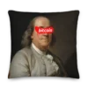 Bitcoin x Benjamin Franklin Premium Pillow