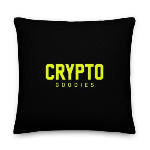 Crypto Goodies: Here For The Lambos Premium Pillow