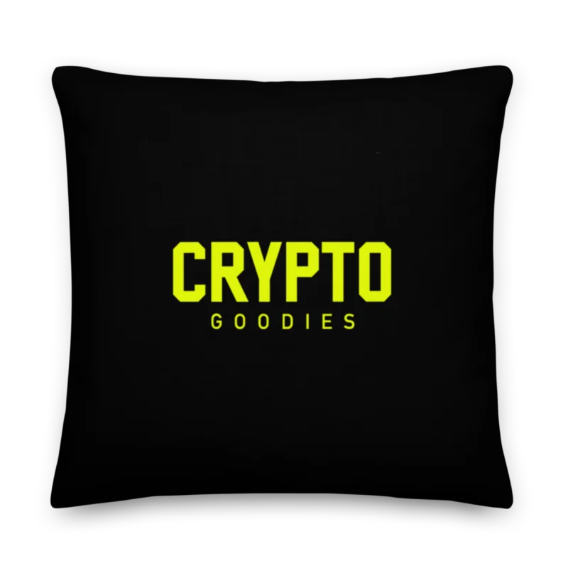 Crypto Goodies: Here For The Lambos Premium Pillow