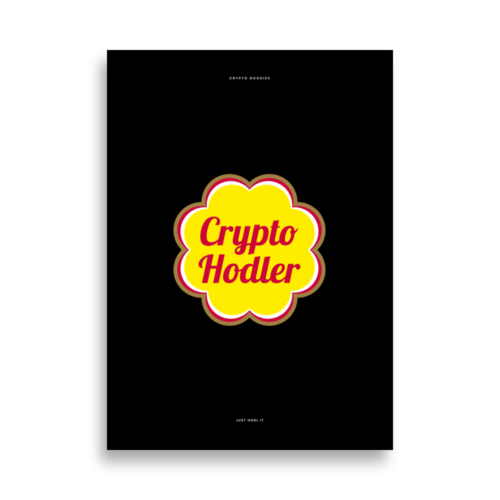 Crypto Hodler Poster