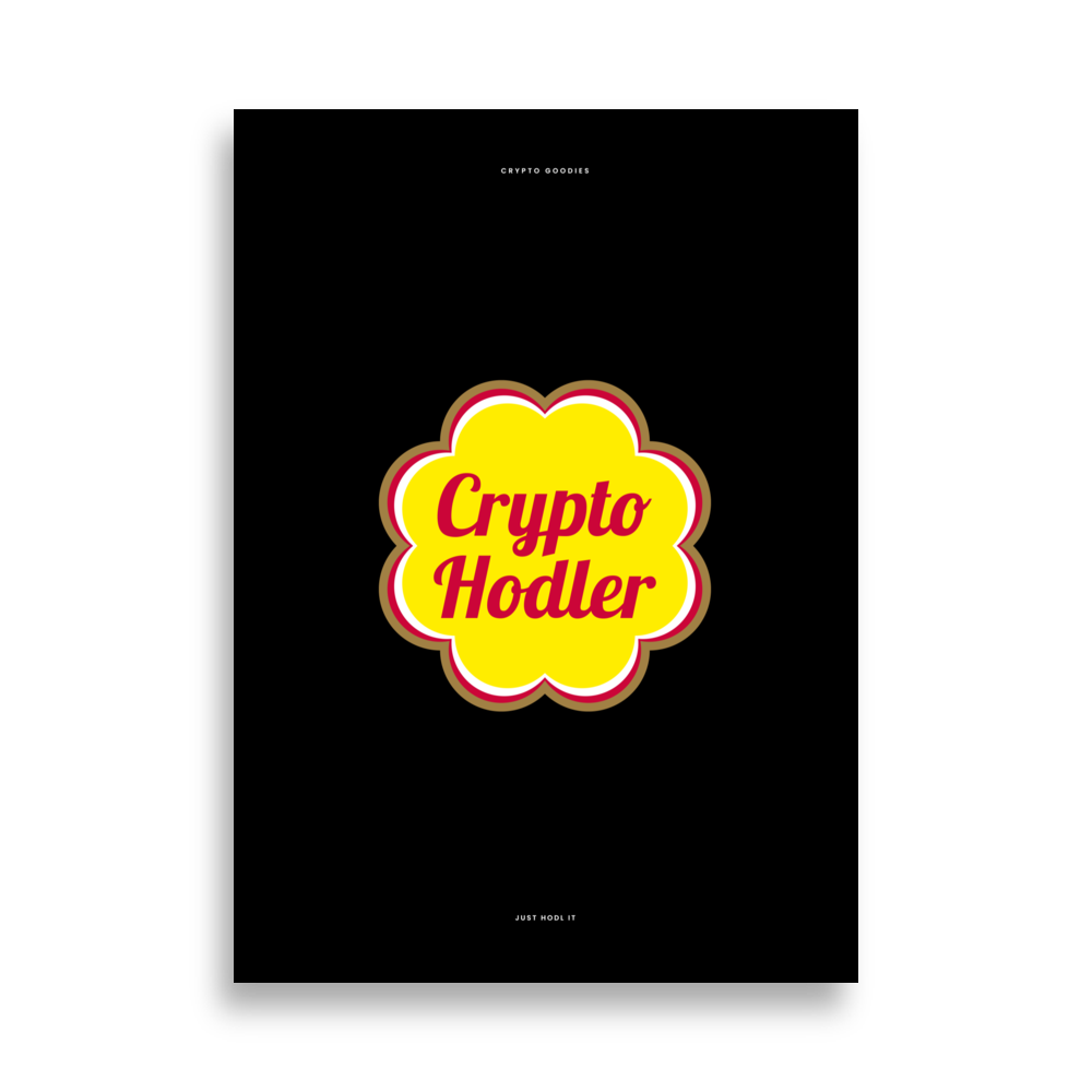 Crypto Hodler Poster