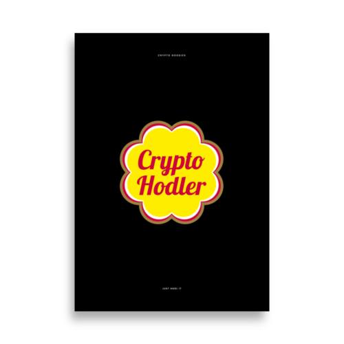 Crypto Hodler Poster