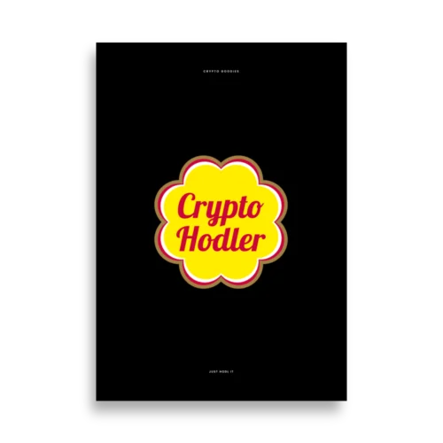 Crypto Hodler Poster