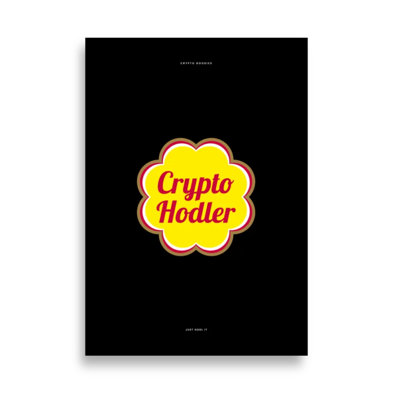 Crypto Hodler Poster