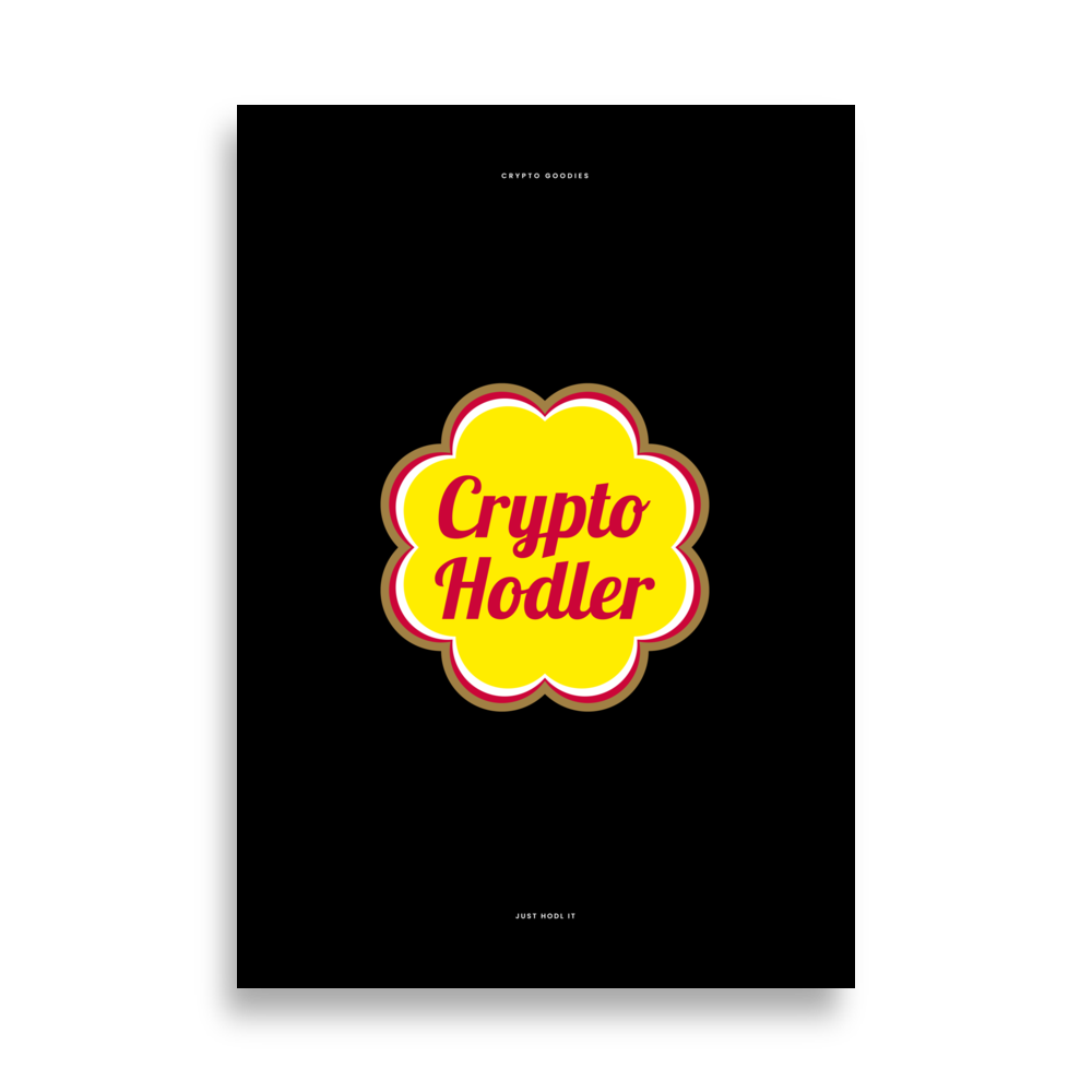 Crypto Hodler Poster