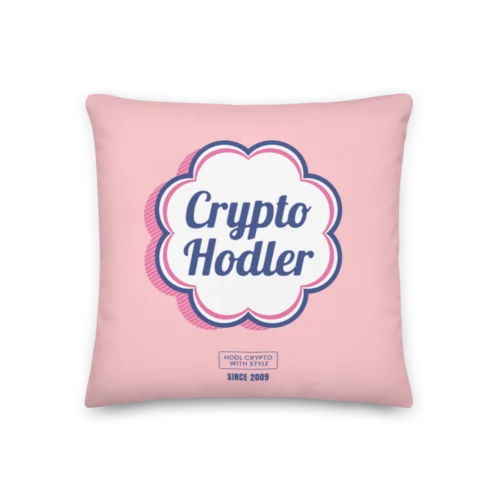 Crypto Hodler Premium Pillow