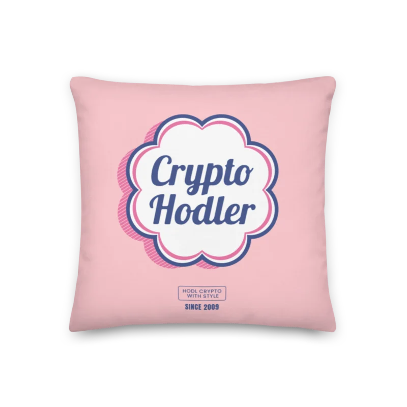 Crypto Hodler Premium Pillow