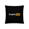 Crypto Hub Premium Pillow